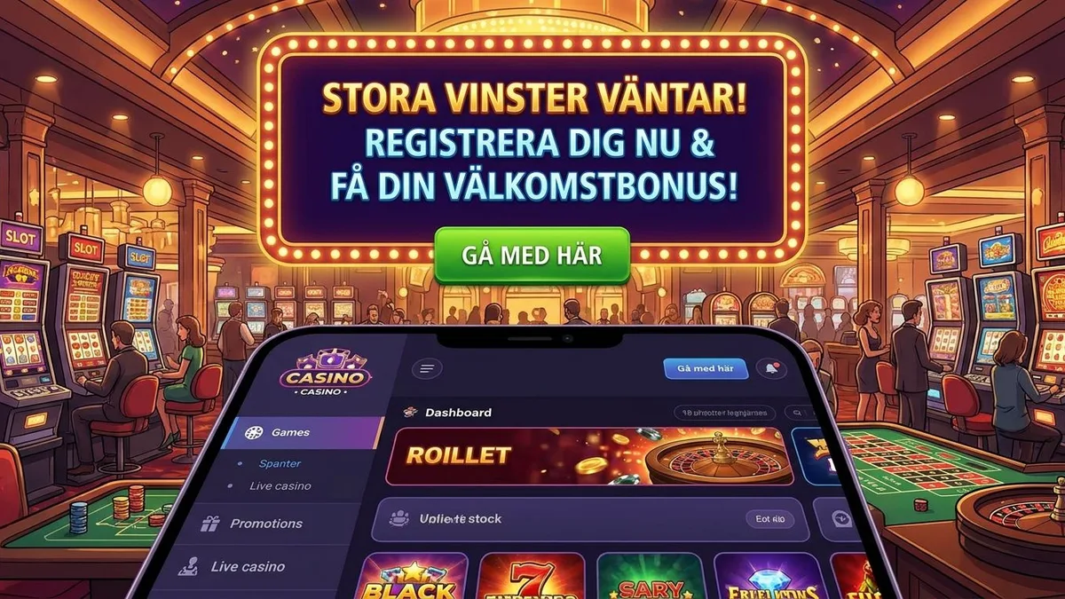 Registrera dig med bonus